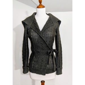 Sisley Mohair Wrap Sweater